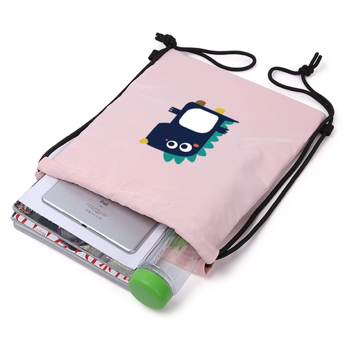 Водонепроницаемая сумка для хранения для путешествий, милый мешочек, динозавр, рюкзак на шнурке, на шнурках, популярно в интернете