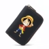 Gói kinh doanh One Piece Luffy anime hai gói thẻ nhân dân tệ ví một gói thẻ nam và nữ bộ thẻ gói túi vuông nhỏ ví nữ mini Chủ thẻ