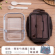 hộp cơm life element Kính hộp cơm trưa nhân viên văn phòng cách ly hộp cơm trưa nữ tươi có nắp lò vi sóng - Hộp cơm điện sưởi ấm ủ cơm cắm điện