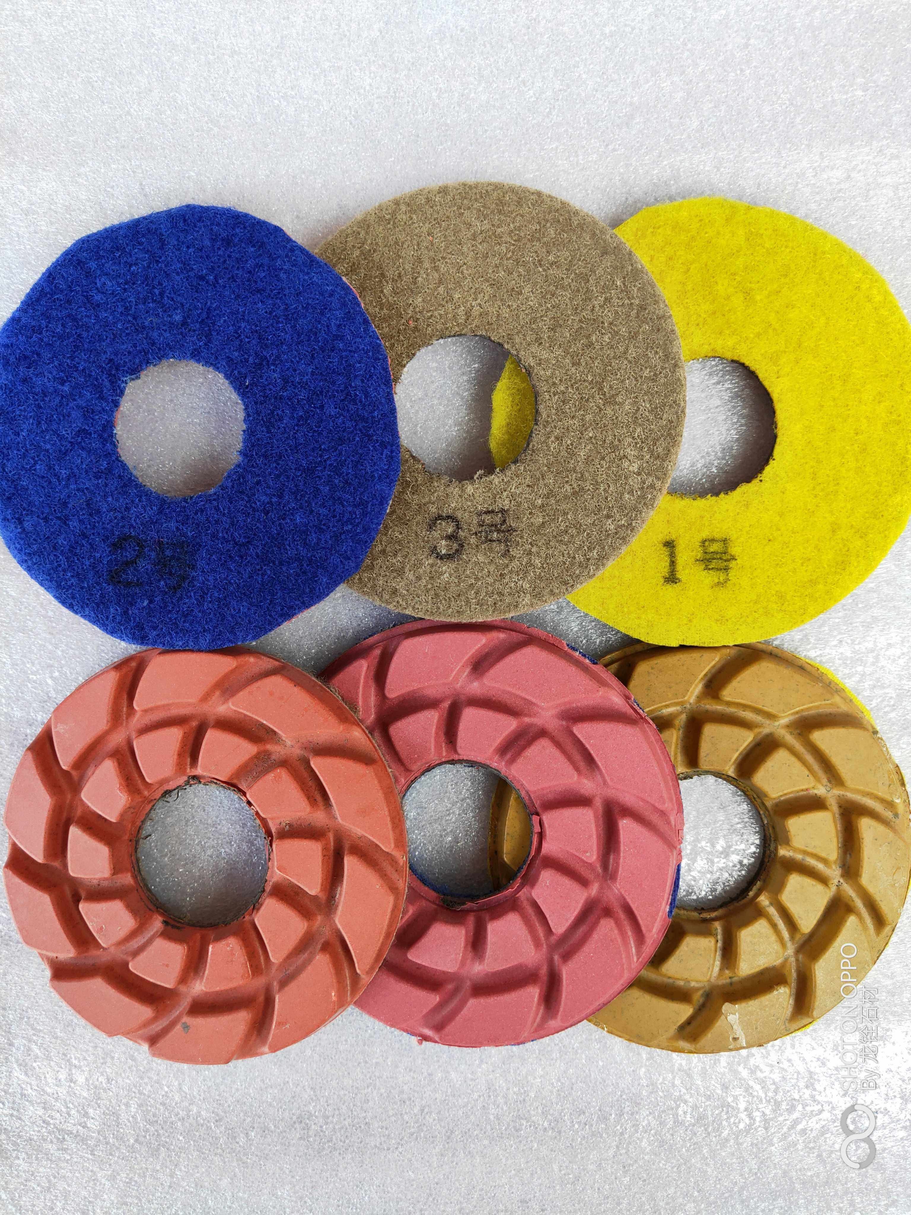 Diwang water grinding piece marble water grinding polishing piece ceramic tile jade grinding piece quartz stone surface soft throwing refurbishment piece