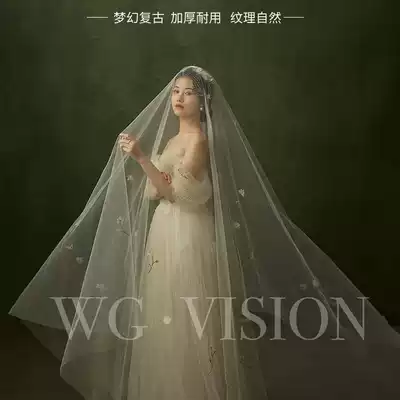 Net celebrity photo wedding shooting Oil painting hand-painted dream photography background cloth