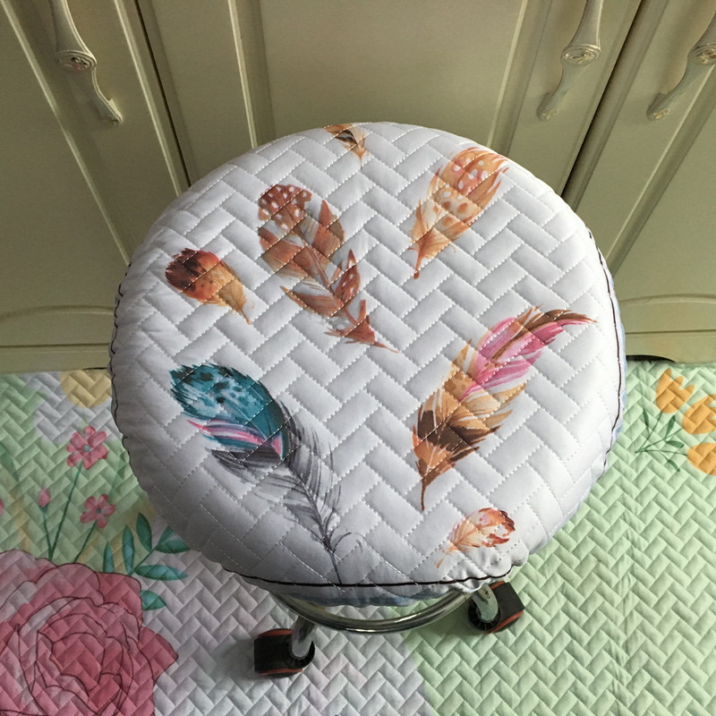 Thanh phân nhỏ phân mùa hè con mui xe đàn hồi tay áo jacket cover phân đệm ghế đệm vòng đệm nắp có thể được tùy chỉnh - Ghế đệm / đệm Sofa thảm lông trải ghế sofa