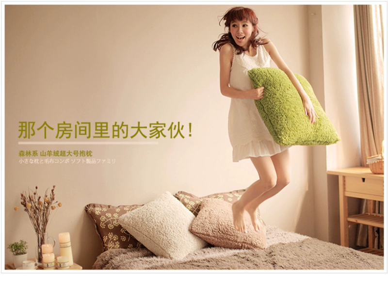 Mềm đệm gối sang trọng gối bìa có trụ lõi giường lớn ghế sofa sang trọng bọc vận chuyển tựa lưng đệm - Trở lại đệm / Bolsters gối tựa ghế
