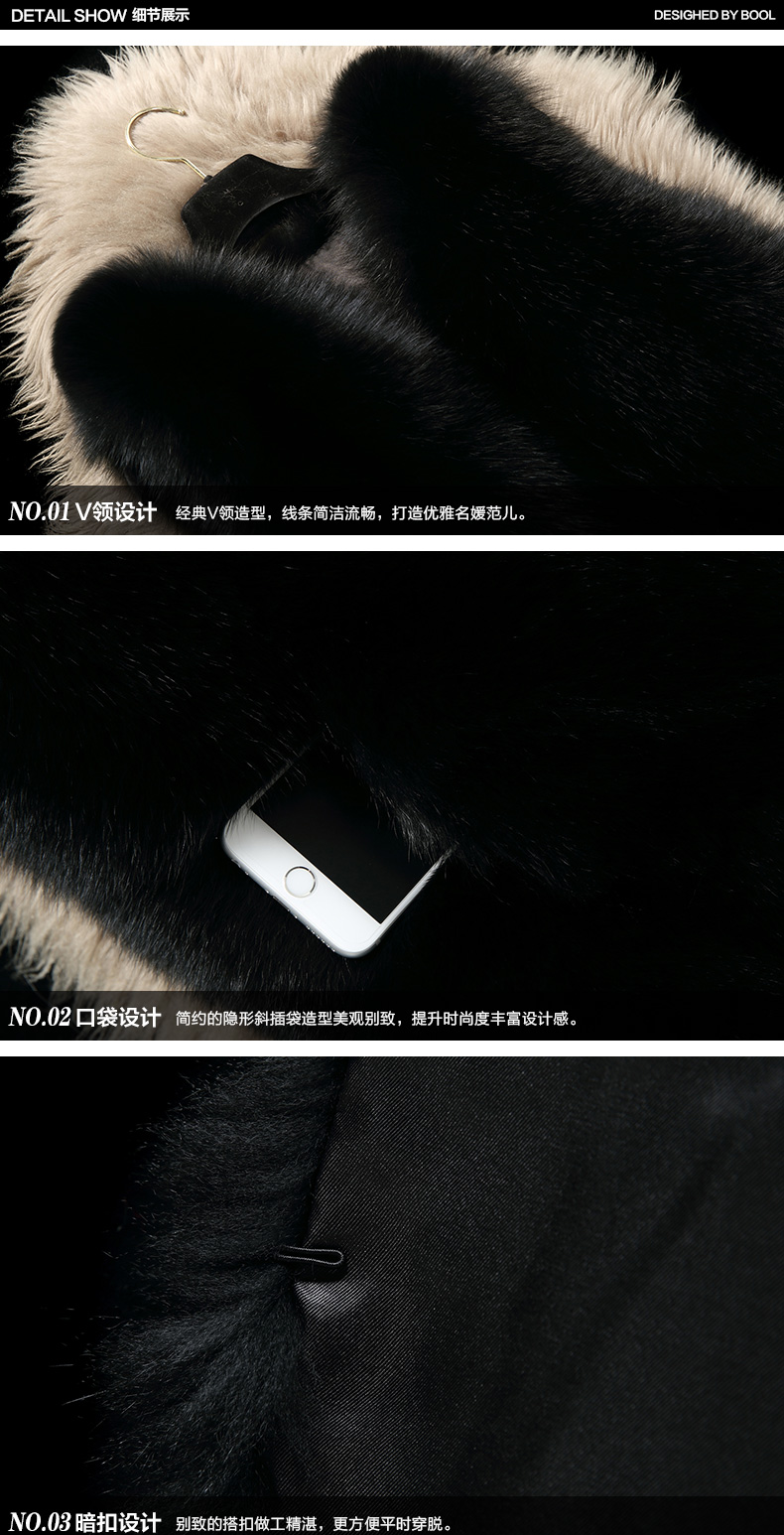 Manteau de fourrure femme BOOL   - Ref 3175128 Image 34