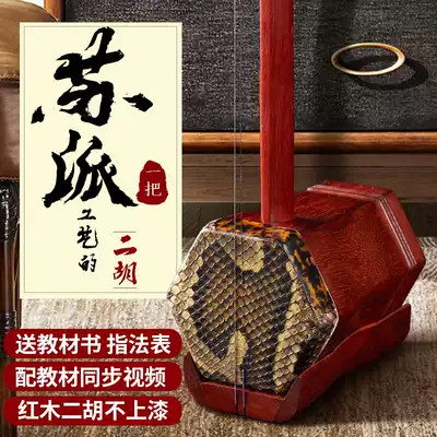 Suzhou mahogany Erhu Instrument Factory Direct sales adult children erhu beginner entry test performance