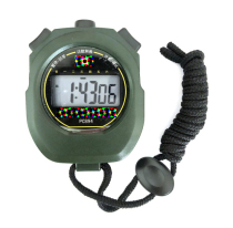 Tianfu stopwatch PC894 single row 2 timer sports running referee track and field running Table exercise Sports running lap meter