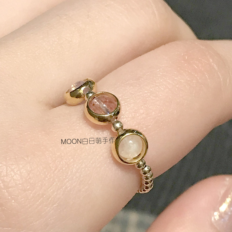 Bague Femme OTHER   en Cristal naturel pierre semi-precieuse - Ref 3087509 Image 11