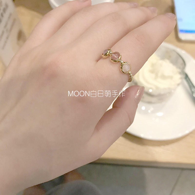 Bague Femme OTHER   en Cristal naturel pierre semi-precieuse - Ref 3087509 Image 16