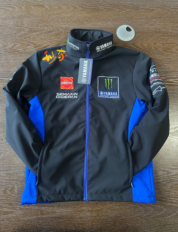 Yamaha Devil's Claw Co-Branded Factory Team Uniform Jacket Motorcycle Riding Jacket Warm Coat Casual Jacket Windproof