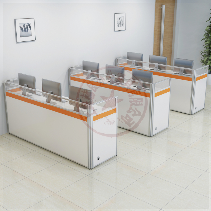 Intermediary desk consultation desk staff sales long strip logistics bar computer front desk desk desk