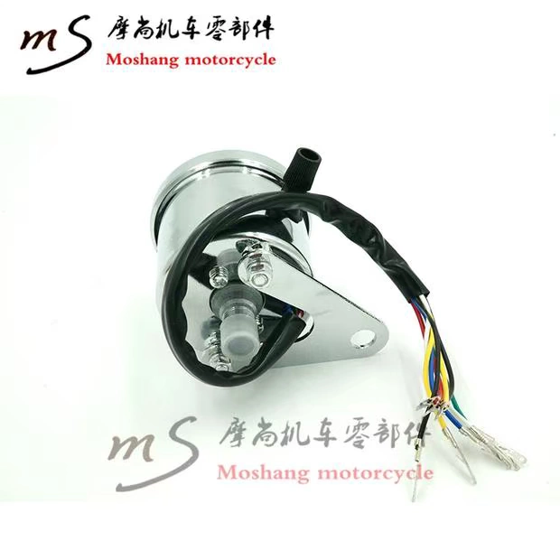 Xe máy dụng cụ sửa đổi retro / Honda CG125 xe máy LCD mét km / LED đôi số dặm