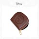 ກ່ອງໃສ່ບັດແບບງ່າຍດາຍຂອງ Disney/Disney Minnie embossed retro ງາມທີ່ມີຊ່ອງໃສ່ບັດຫຼາຍຊ່ອງ zipper semicircular