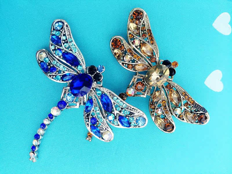 Broche femme en cristal naturel pierres semi-précieuses - Ref 1173197 Image 18