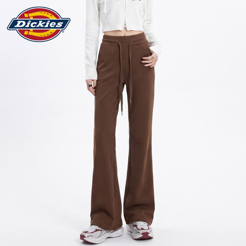 Dickies American Style High-Waisted Flared Casual Sweatpants for Women Slim Fit Flared Pants Y Dickies American Style High-Waisted Flared Casual Sweatpants for Women Slim Fit Flared Pants Y