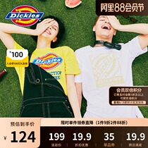 Dickies short-sleeved t-shirt mens couple short-sleeved mens bottoms New product good match cotton comfortable t-shirt tide brand 8911