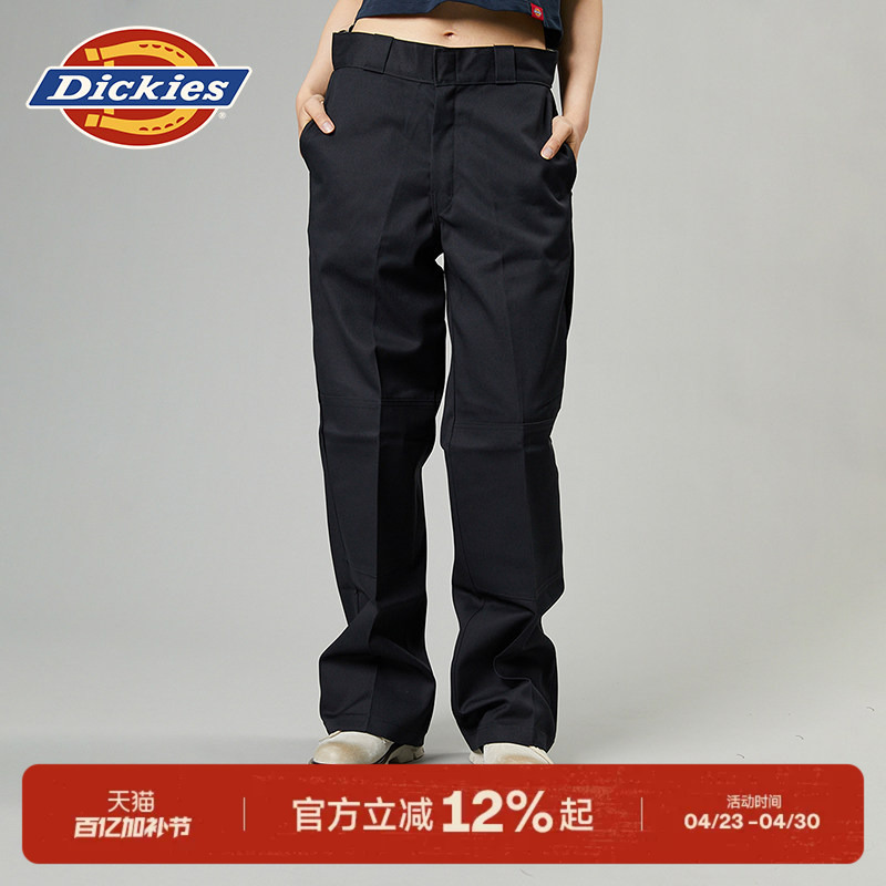 Dickies Casual Pants 26 New Women's Double-Knee Design Paired with Classic Twill Fabric Casual Pants J