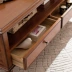 đồ gỗ nội thất xuất sắc gỗ rắn bàn cà phê 1,3 m Bốn ngăn kéo Mỹ cổ bảng hickory cà phê phòng khách bàn cà phê - Bàn trà