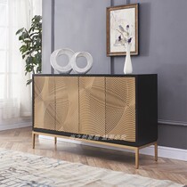 Light and luxurious entrance to the family Shoes Cabinet Dining Side Decorative Cabinet Minima Modern Partition Cabinet Living-room Art Storage Containing Cabinet