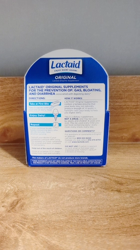 Spot Lactaid Original Streangth Lactose Intalation Relief 120