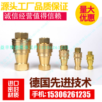 Factory hot sale KZD2-6 ZG1 4 brass hydraulic quick connector NITTO PARKER STUCCHI