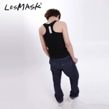 Les Mask Beltar Les/TT Bidth -Believeless Unfined Cardanced T -Cretiped T -стригенный бенемерный пальто нижнее белье