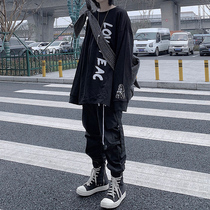 There is an ideal Country tide brand T-shirt for men and women with the same loose base shirt letter printing couple long-sleeved Freedome