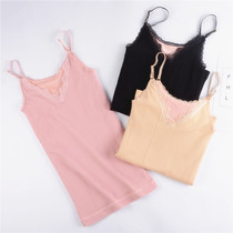 Wholesale Warm Lingerie Women Thicken Plus Suede Harnesses Warm Women Tight Fit Bottom Autumn Clothes Women Winter Sexy Little Eyelashes