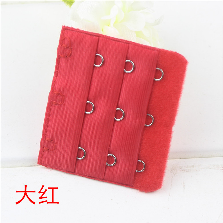 Ba ngực áo ngực và dài khóa mở rộng khóa đồ lót điều chỉnh trở lại khóa 3 hàng 3 khóa ba hàng ba khóa dài vành đai khóa miếng nối dây áo ngực tiện dụng