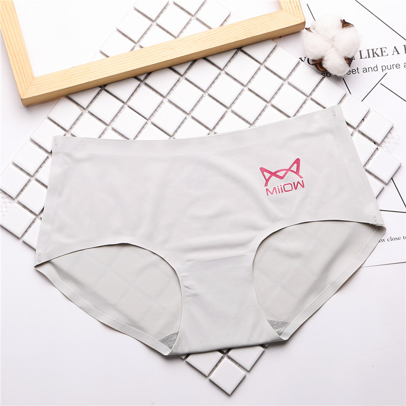 Đặc biệt cung cấp mùa hè đồ lót liền mạch ladies ice lụa một mảnh sexy thấp eo cotton thoáng khí 裆 tóm tắt sinh viên