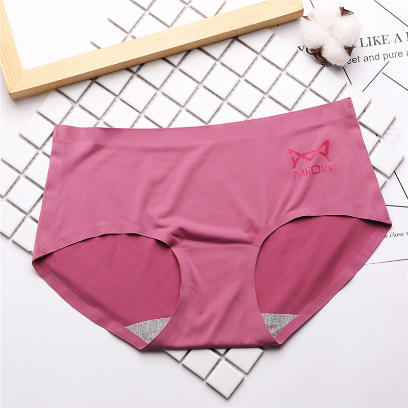 Đặc biệt cung cấp mùa hè đồ lót liền mạch ladies ice lụa một mảnh sexy thấp eo cotton thoáng khí 裆 tóm tắt sinh viên