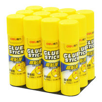 12 super viscous PVP strong solid glue 20g medium glue stick Formaldehyde-free formula Deli 7092