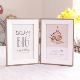 Photo frame creative table setting personality cute three-fold plus washable simple Nordic 6-inch 7-inch combination conjoined couple foldable