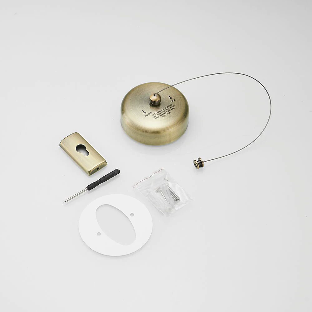 Invisible drying rack, white steel wire, clothesline