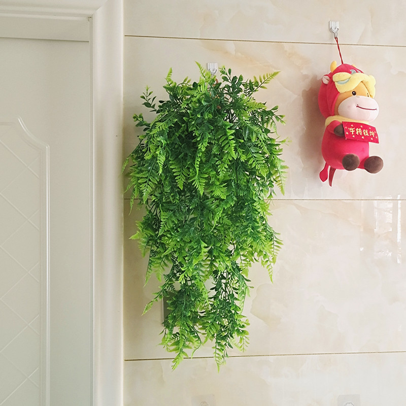 Emulated Persian leaf fern leaves fake vegetal leaves vines Vine Wall-mounted Wedding Celebration of Roof Road Leading Arrangement Shop Window Decoration