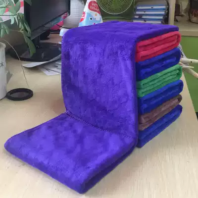 Special microfiber for car wash towels does not shed hair and thickened absorbent soft wool professional car towel does not leave marks