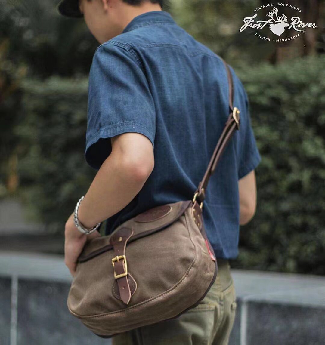 包顺丰美产Frost River Shell bag油蜡布单肩包斜挎包560 561 562