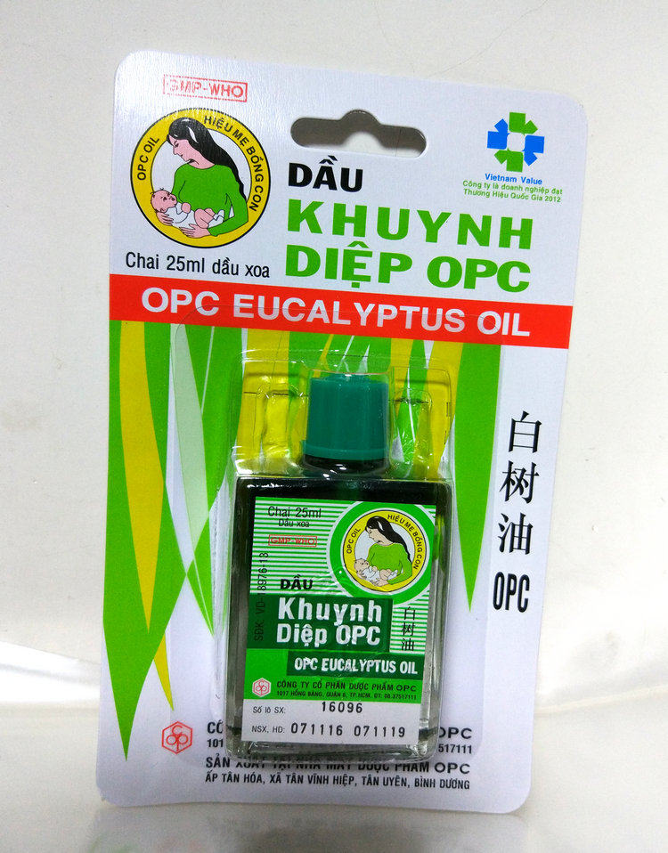 (1 box of 25ml) White Tree oil Vietnam baby and young child Changshan baby stomach bite of mosquito bite