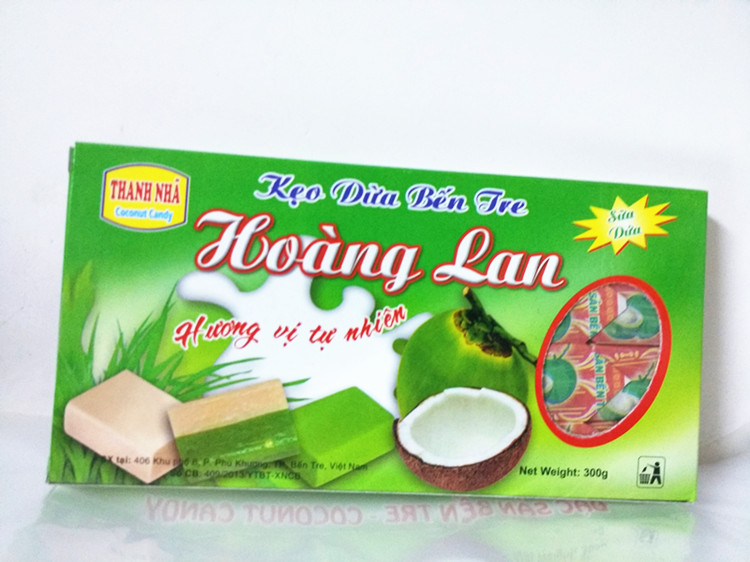 KEO DUA Coconut Candy Vietnam LA DUA Coconut Gum Coconut Flavored Chewing Gum