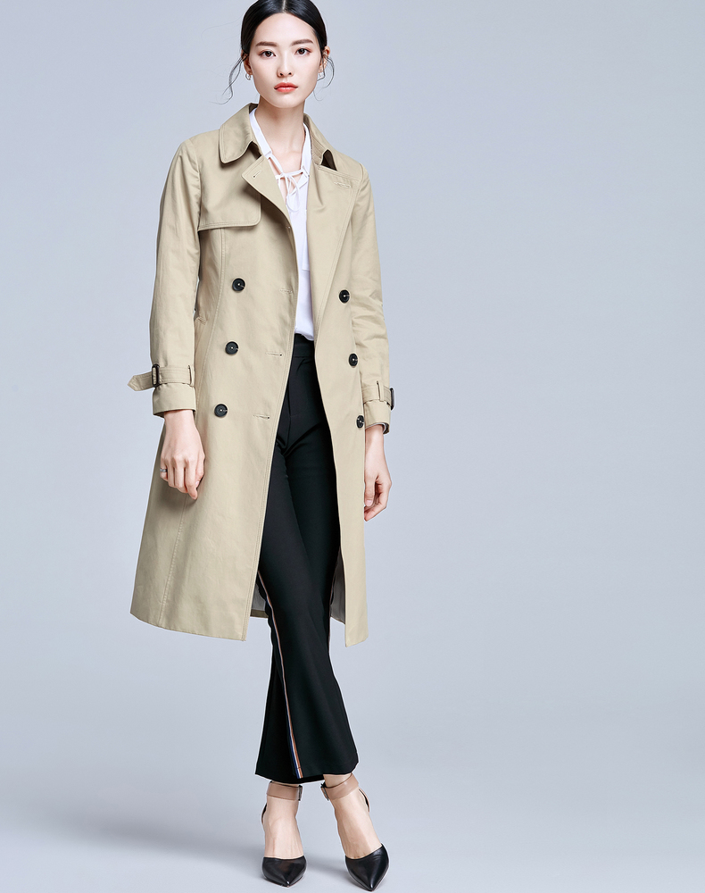 Trench pour femme SENTUBILA     en Coton - Ref 3228157 Image 22