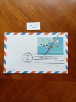 U.S. 1982 Model Aircraft Picture Postage Film Airmail Postage Film First Day of Sale Postmark