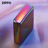 Новый официальный подлинный Zippo более легкий подлинный ветрозащитный керосиновый фэнтези -цветный цвет ледяное лицо подарки подарка на заказ гравировки