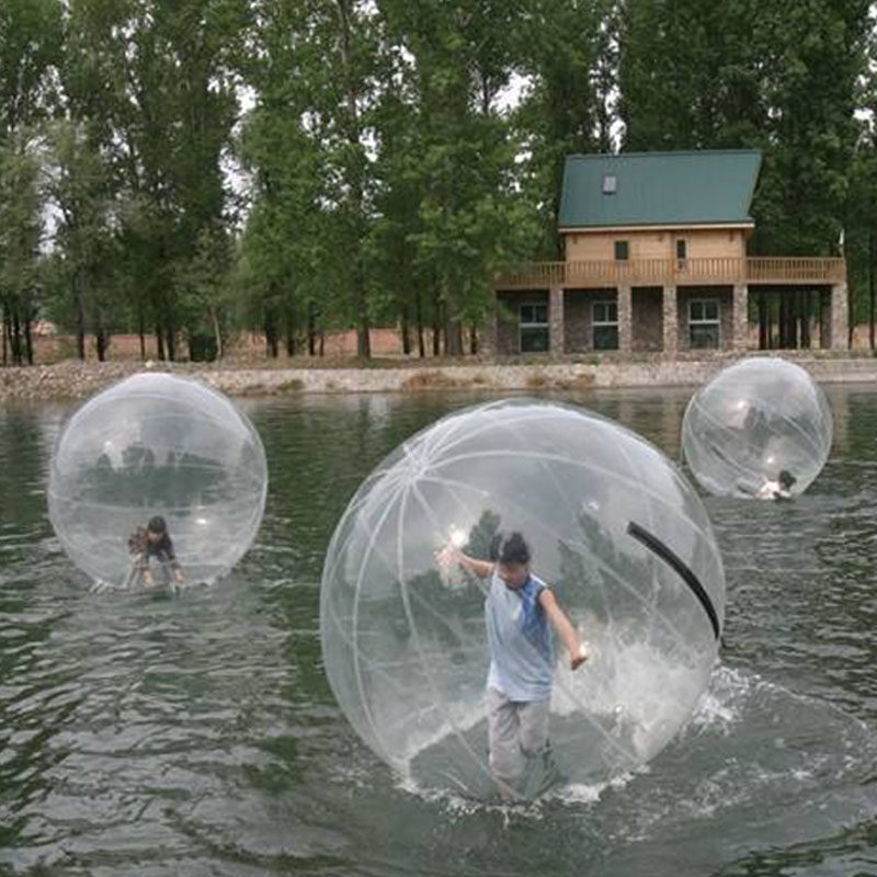 Inflatable water walking ball walking roller yo ball water amusement park equipment performance dancing snowball Air model