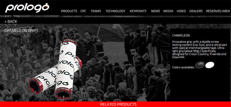 Poignées de vélo PROLOGO - Ref 2340272 Image 4