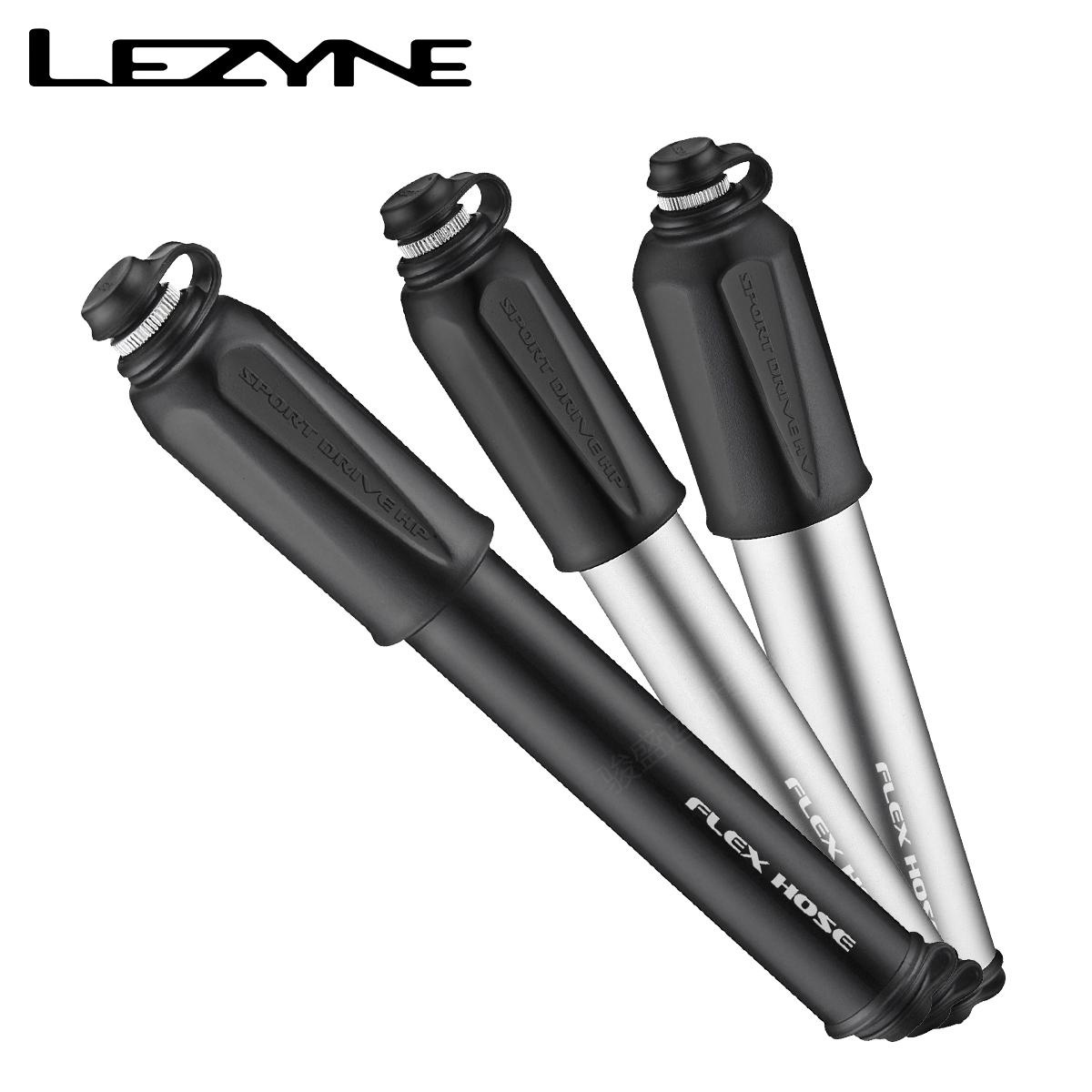 BOUTIQUE LEZYNE THUNDER BIKE PUMP SPORTDRIVE MOUNTAIN ROAD BIKE PORTABLE MINI HIGH PRESSURE