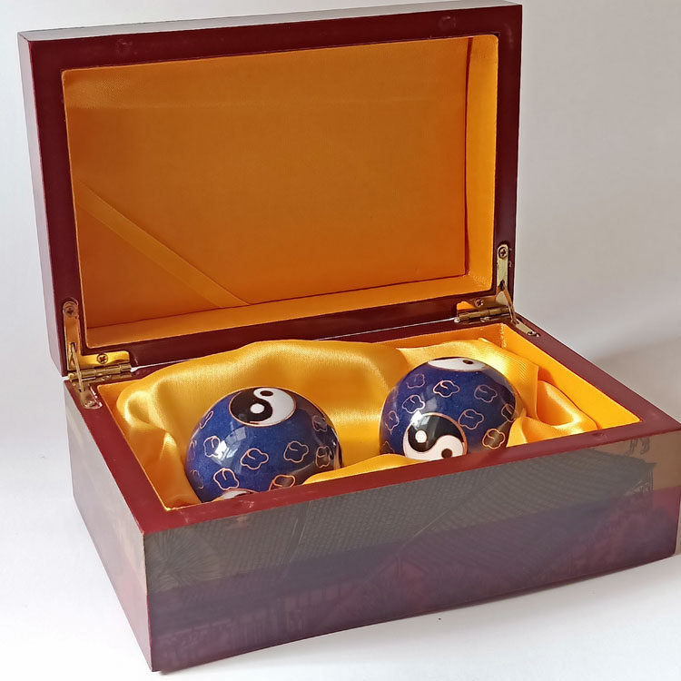 Cloisonne bell sound Baoding iron ball fitness ball middle-aged and elderly health care ball massage brain ball exercise finger grip ball