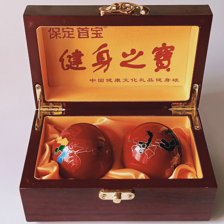 Baoding Iron Balls Fitness Ball Handball Health Ball Hygienist OLD HAND TURNING HOLLOW RING BALL HAND SHAKE-TO-BALL GIFT-BALL GIFT BALL