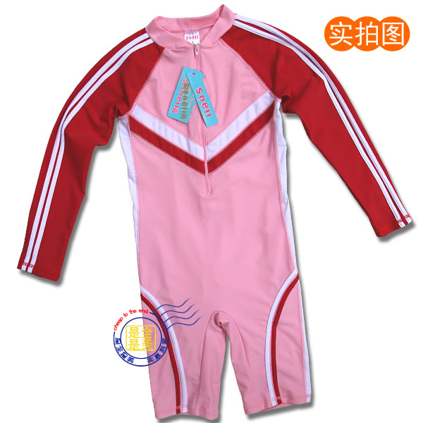 Trẻ em dày lạnh mùa đông ấm áp áo tắm một mảnh bé trai và bé gái nhanh khô trẻ em kem chống nắng tay áo dài 3-17 tuổi - Bộ đồ bơi của Kid đồ bơi trẻ em quần rời