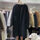 摩登mdeng冬季2025加厚羊羔绒长款大衣女慵懒风休闲外套M9396