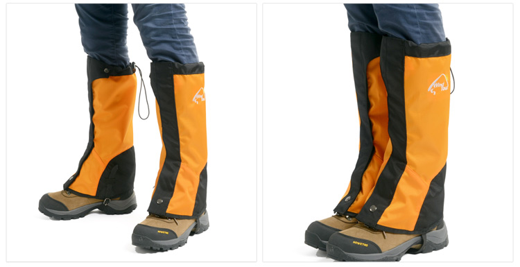 Gió Tour Widleigh unisex foot bìa leo núi không thấm nước chống cát đi bộ côn trùng-proof tuyết bìa WT073031 ủng đi mưa cao cấp
