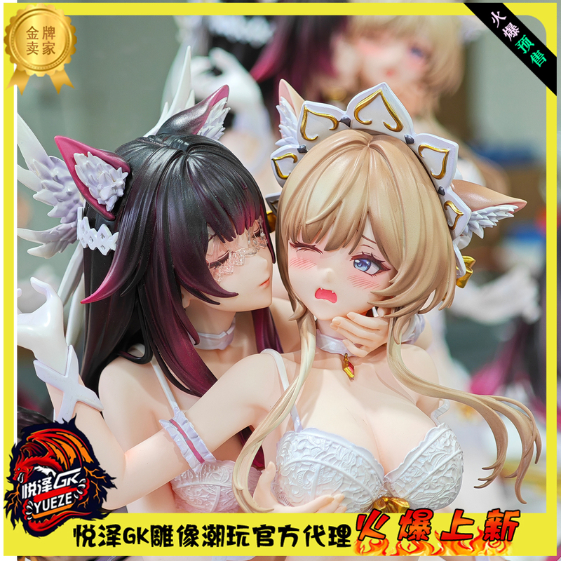 In Stock Yueze Gk Halo Studio Lily Girl Figure Statue Gk